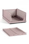 Hanah Home Estantería Multiusos Lavine - Powder